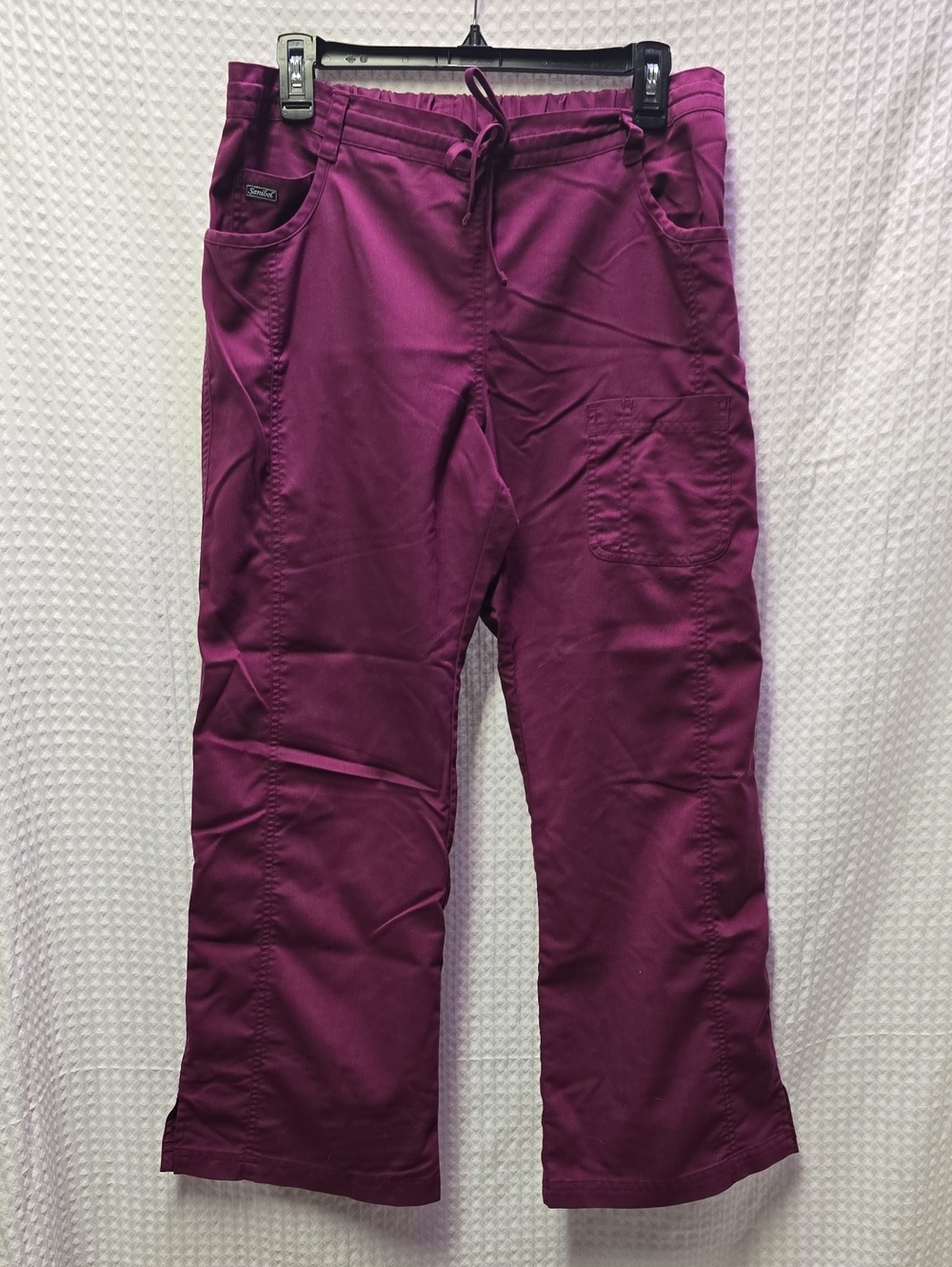 2 Pairs of MP Sanibel Scrub Pants - Maroon/Burgundy